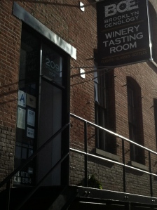 Brooklyn Oenology Winery and tasting room